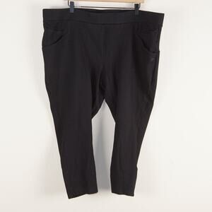 Betabrand Journey DPYP Dress Black Yoga Skinny Pants Womens Sz 3X Petite